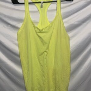 Under Armour Neon Yellow Racerback Tank